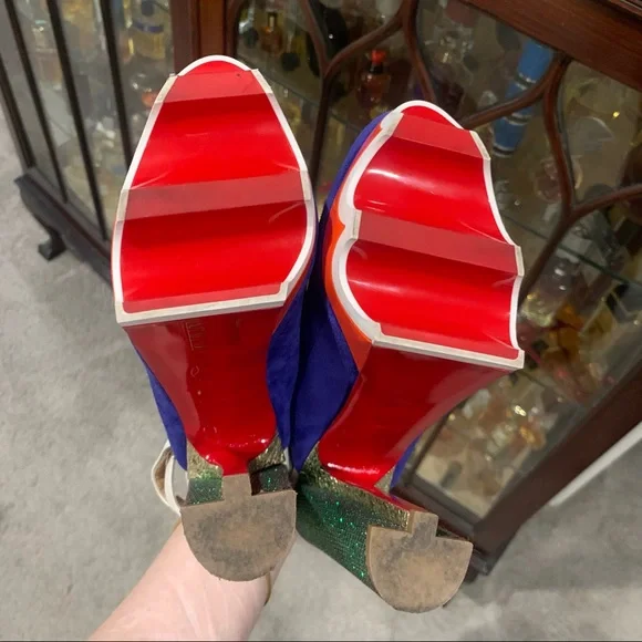 Louboutin Forgeron Mule/Bootie Hybrid size 37.5 - Picture 4 of 6